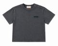 Grey Cotton Boys Shirt