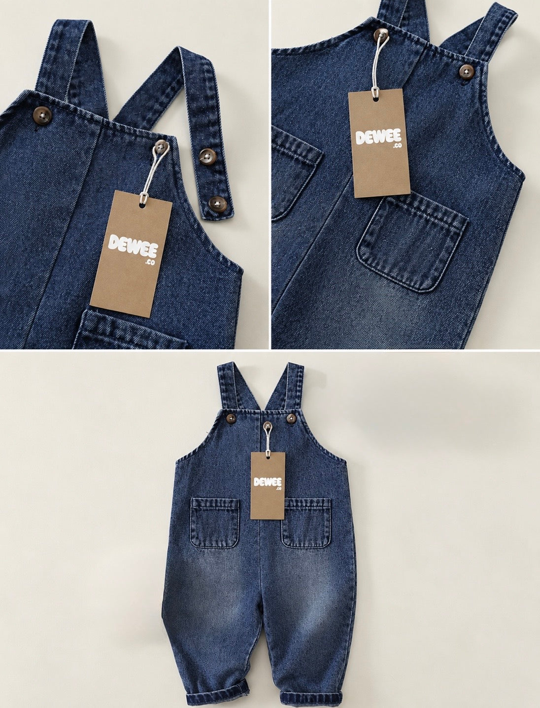 Denim Dungarees