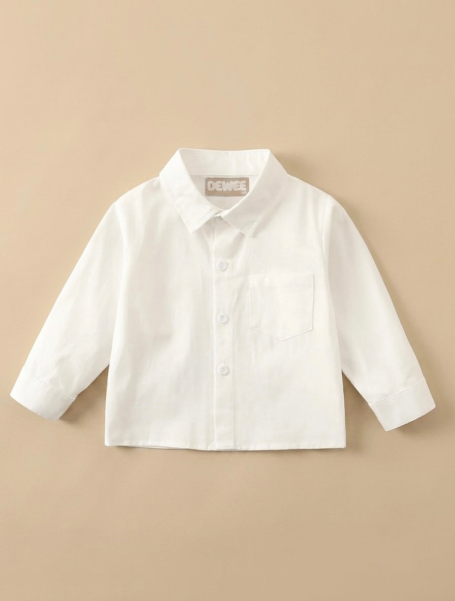 White 100% Cotton Shirt